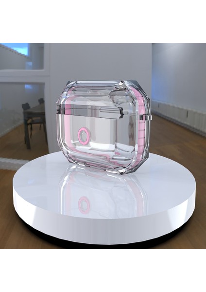 Airpods Pro Için Plastik Kılıf - Pembe (Yurt Dışından)