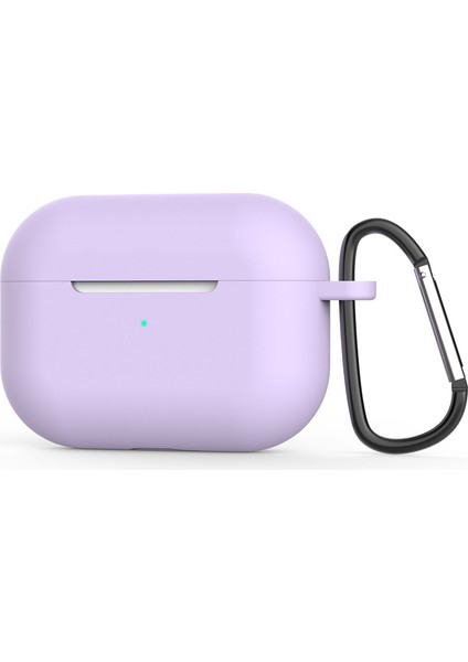 Airpods Pro Için Silikon Kulaklık Kılıfı - Mor (Yurt Dışından)