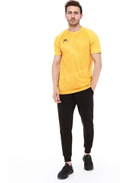 Erkek Dijital Baskılı T-Shirt Justa Oranj fırsatları