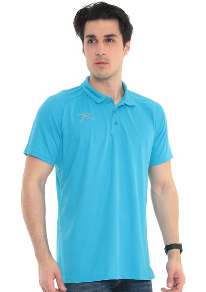 Erkek Polo T-Shirt Nox Turkuaz