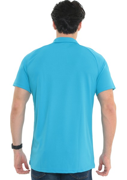 Erkek Polo T-Shirt Nox Turkuaz