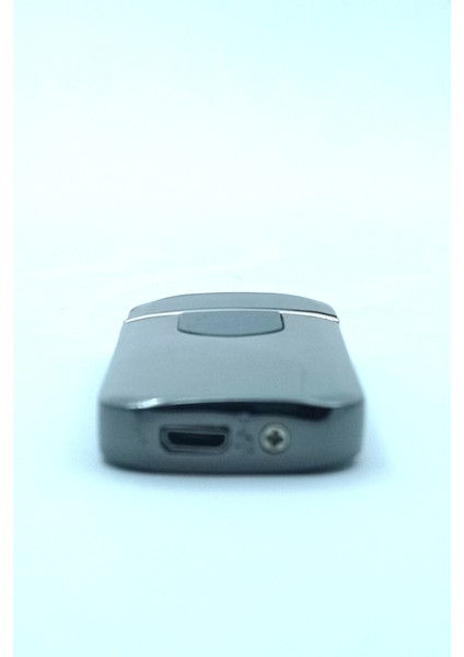 Parmak İzli Dokunmatik USB Şarjlı Anti-Rüzgar Elektronik Çakmak Antrasit
