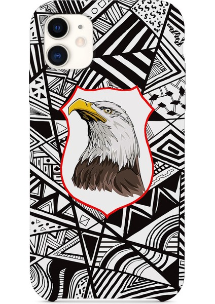 Kartal Baskılı Iphone 11 Silikon Telefon Kılıfı Beşiktaş