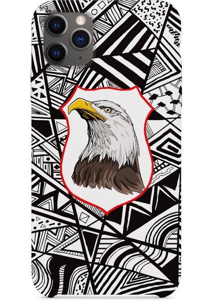 Asya Case Kartal Baskılı Iphone 11 Pro Max Silikon Telefon Kılıfı Beşiktaş