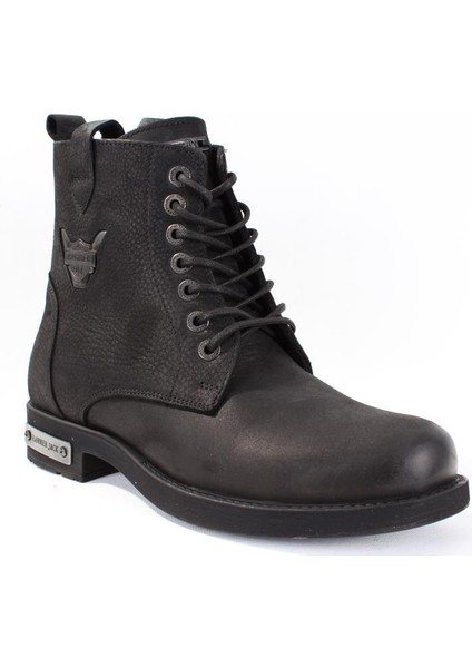 10215200 Siyah Ortopedik Günlük Erkek Deri Bot