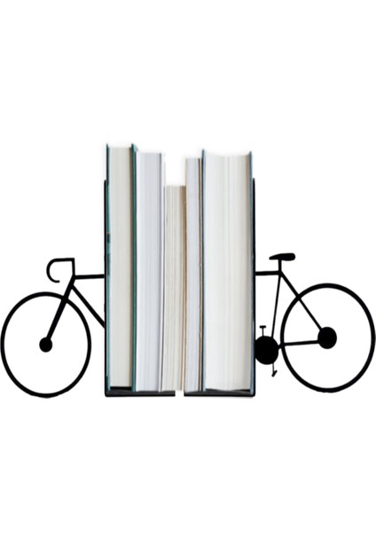 Metal Kitap Tutucu Bisiklet Figürlü Kitap Desteği, Dekoratif Kitaplık fiyatları