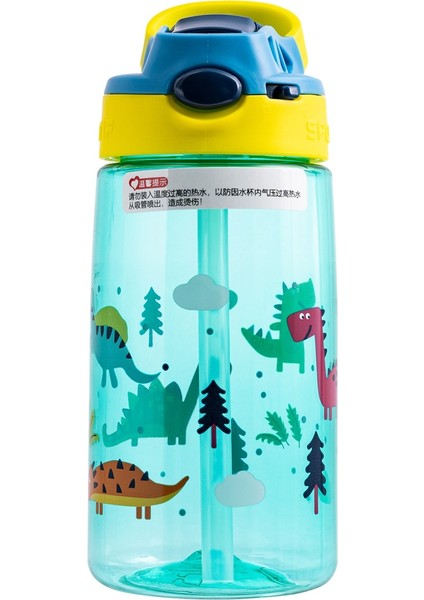 Diller Tritan Pipetli Su Matarası 500ML 8834 Yeşil