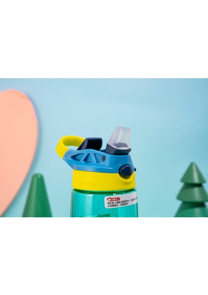 Diller Tritan Pipetli Su Matarası 500ML 8834 Yeşil modelleri