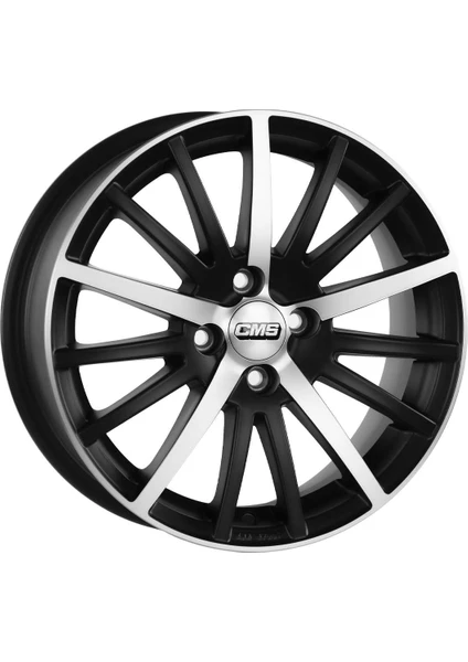 465-06 6.5X15"-4X108 ET38 67.2 Diamond Matt Black Jant (4 Adet)