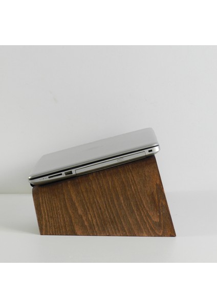 Fagus Wood Doğal Ağaç Laptop Masa Standı ve Yükseltici Notebook Tutucu