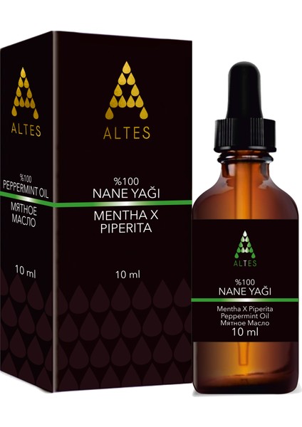 Nane Uçucu Yağı Peppermint Oil Mentha x Piperita 10 ml