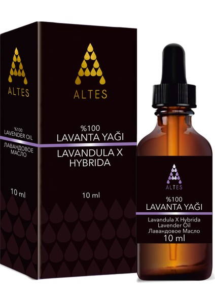 Lavanta Uçucu Yağı Lavender Oil Lavandula x Hybrida 10 ml