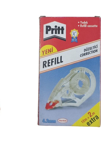 Düzeltici Yedeği (Şeffaf Yedekli Sistem Için) 4,2mm x 12M+2M