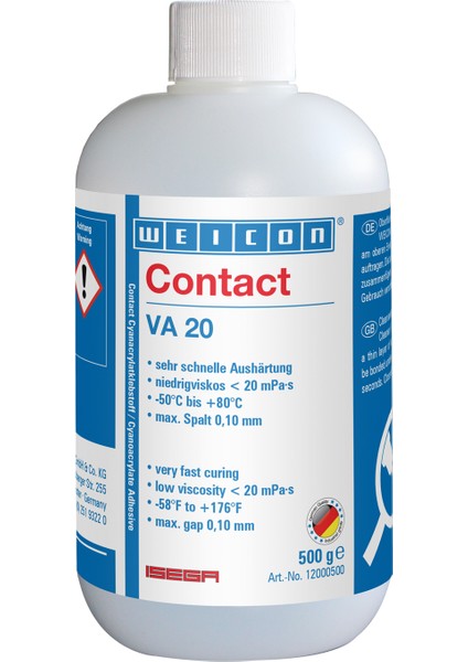 Contact VA 20 Yapıştırıcı 0,5 kg