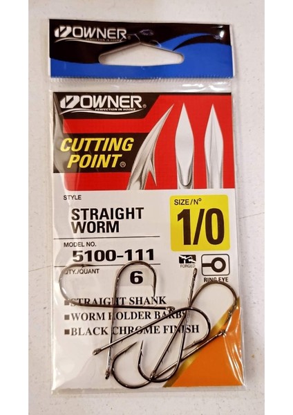 5100 Uzun Pala Çupra - Kofana-Lüfer Iğnesi No : 1/0