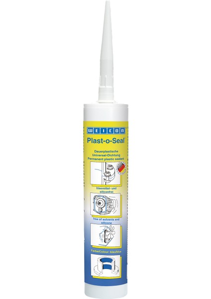 Plast-o-Seal® Sızdırmazlık Malzemesi 0,3 kg, mavi (floresan)