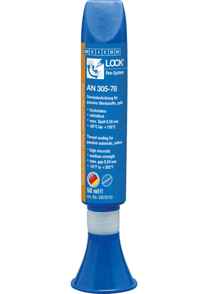Weıconlock® An 305-78 Sızdırmazlık Malzemesi 50 Ml, Sarı