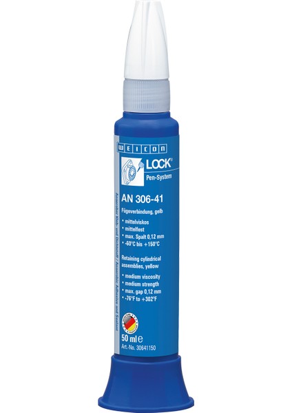 Weıconlock® An 306-41 Sızdırmazlık Malzemesi 50 Ml, Sarı