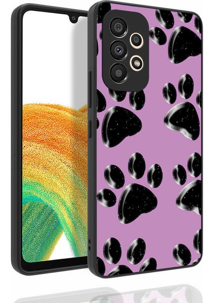 Samsung Galaxy A52 Uyumlu Kılıf Desenli Kamera Korumalı Parlak Nora Kapak NO3 Renkli