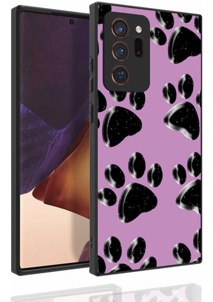 Samsung Galaxy Note 20 Ultra Uyumlu Kılıf Desenli Kamera Korumalı Parlak Nora Kapak NO3 Renkli