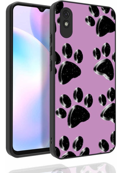 Xiaomi Redmi 9A Kılıf Desenli Kamera Korumalı Parlak Nora Kapak NO3 Renkli