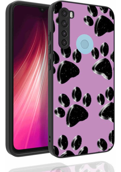 Xiaomi Redmi Note 8 Kılıf Desenli Kamera Korumalı Parlak Nora Kapak NO3 Renkli