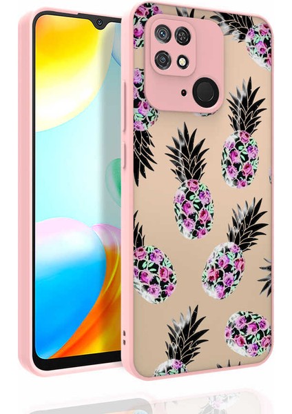 Xiaomi Redmi 10c Kılıf Desenli Kamera Korumalı Parlak Nora Kapak NO1 Renkli