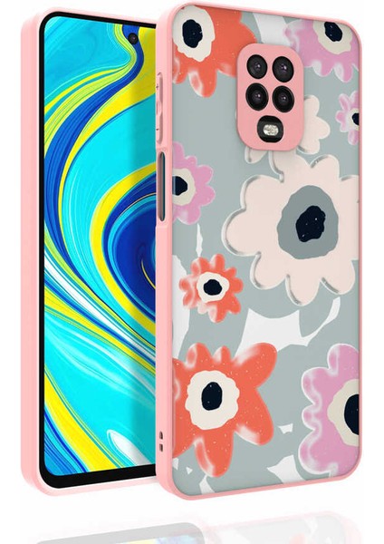 Xiaomi Redmi Note 9 Pro Kılıf Desenli Kamera Korumalı Parlak Nora Kapak NO5 Renkli