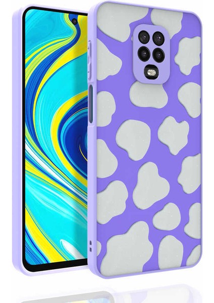 Xiaomi Redmi Note 9 Pro Kılıf Desenli Kamera Korumalı Parlak Nora Kapak NO6 Renkli