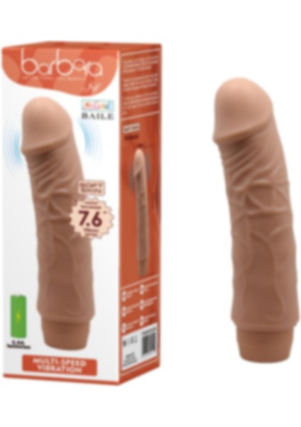 Pleasure 20 cm Realistik Titreşimli Kaliteli Vibratör Penis Dildo