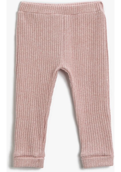 Basic Ribanalı Cep Detaylı Tayt