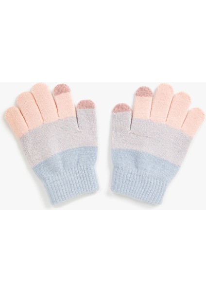 Ribanalı Örgü Eldiven