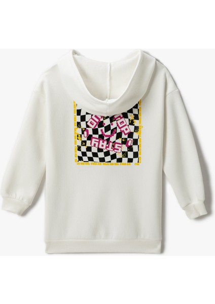 Baskılı Kapüşonlu Sweatshirt fiyatları