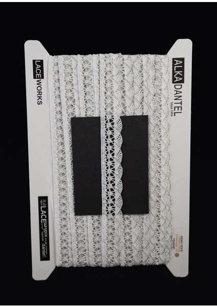 Merserize Kopanaki 10 Metre 802 Merserize Beyaz Gri