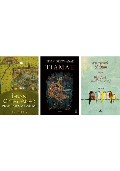 Puslu Kıtalar Atlası - Tiamat - Ben Renginde Ruhum - 3 Kitap Set