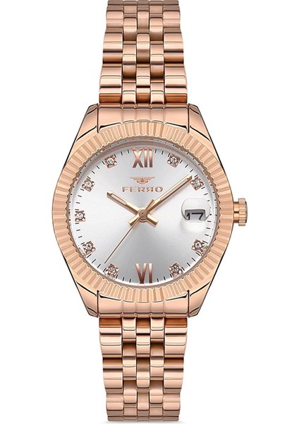 Rose Çelik Kordon Kadın Kol Saati F21924A-C F21924A-C