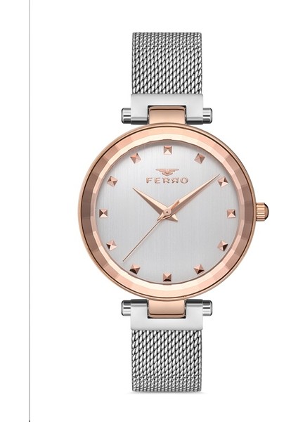 Gümüş Hasır Kordon Kadın Kol Saati F21926C-E F21926C-E fırsatları