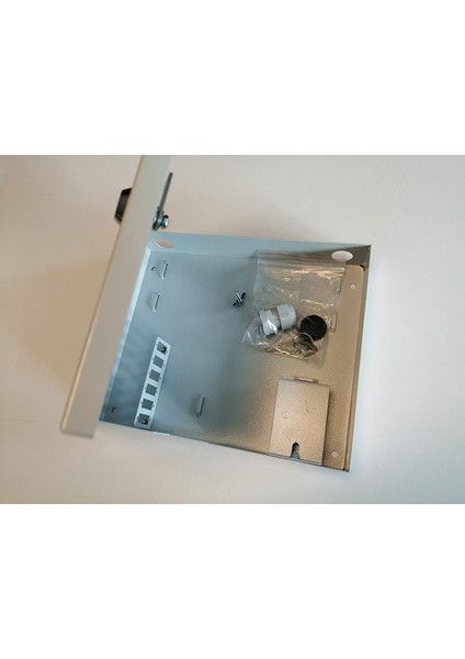 SFPTÜRKİYE I Sonlandırma Kutusu 6 Port Sc Dx Kasetsiz (Boş) Metal Beyaz