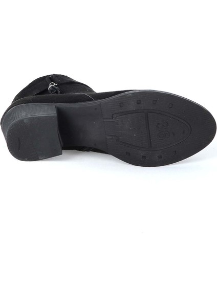 Moda Ayakkabı 3565 Kadın Topuklu Bot Ayakkabı fırsatları