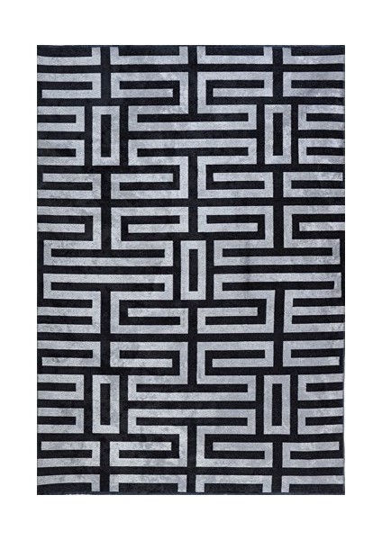 Deco Milano Ç.t. Bamboo Kilim 012256 Siyah