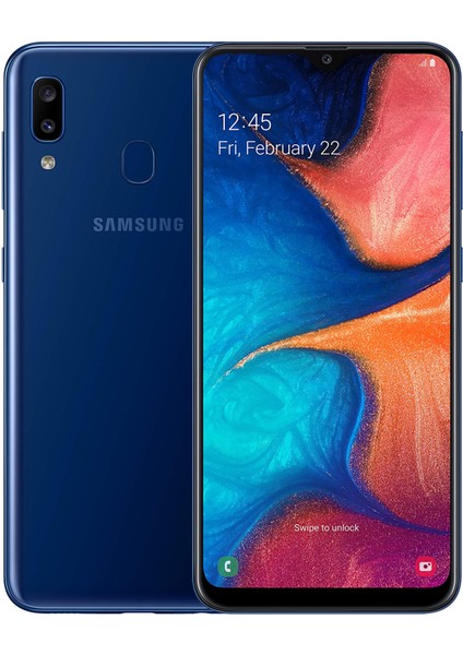 Galaxy A20E 32 GB Mavi Cep Telefonu