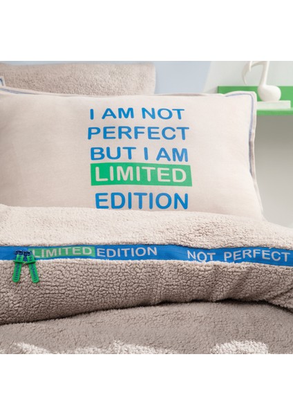 Bedding Coverme Perfect Çift Kişilik Battaniye Nevresim Takımı - Bej