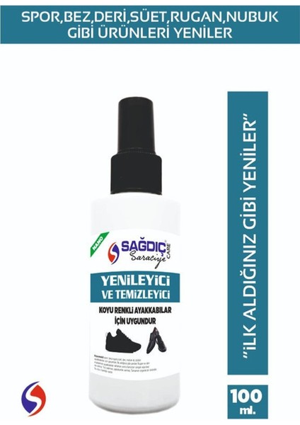 Spor ve Süet Ayakkabı Yenileyici ve Temizleyici 100ML Sprey