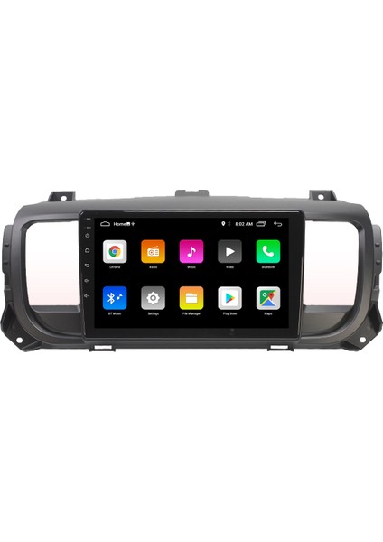Citroen Berlingo Android Carplay Multimedya Ekran Teyp 2GB+32GB