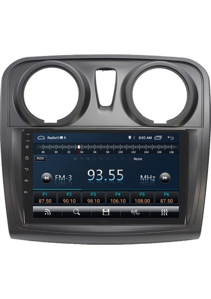 Dacıa Dokker Android Carplay Multimedya Ekran Teyp 2GB+32GB