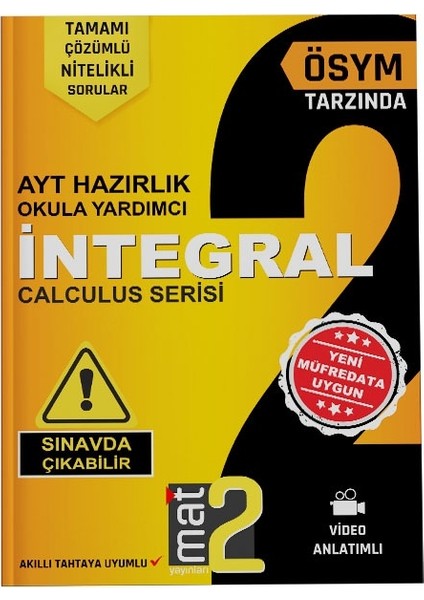 Integral Soru Bankası Calculus Serisi 2022-2023