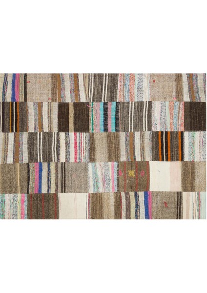 Gerçek El Dokuma Eskitme Halı 144 x 202 cm 6126 fiyatları