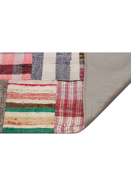 Patchwork Eskitme El Dokuma Halı 171 x 220 cm 6156
