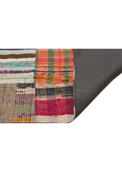 Patchwork Klasik Modern El Dokuma Halı 164 x 228 cm 6158