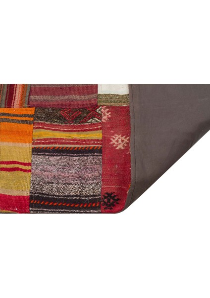 El Dokuma 100%YÜN Patchwork Halı 148 x 242 cm 6180 modelleri